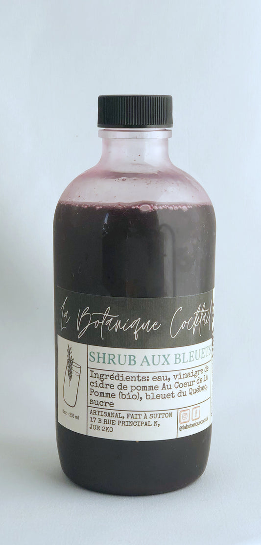 Blueberry Shrub - cocktail concentrate